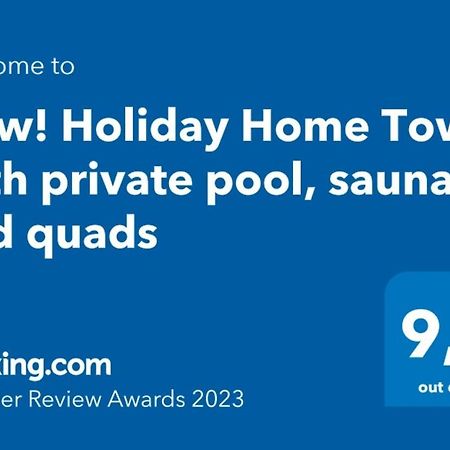 Holiday Home Tower With Private Pool, Sauna And Quads Smilcic エクステリア 写真